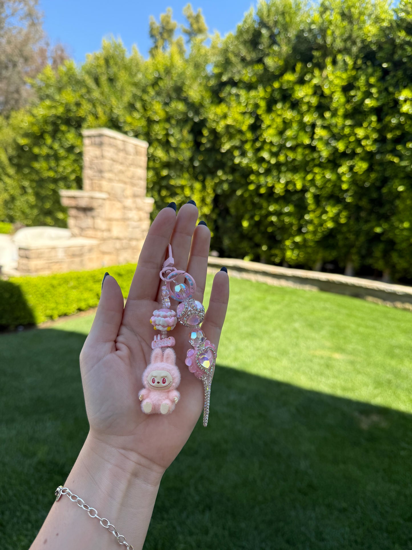 Labubu Charm Keychains