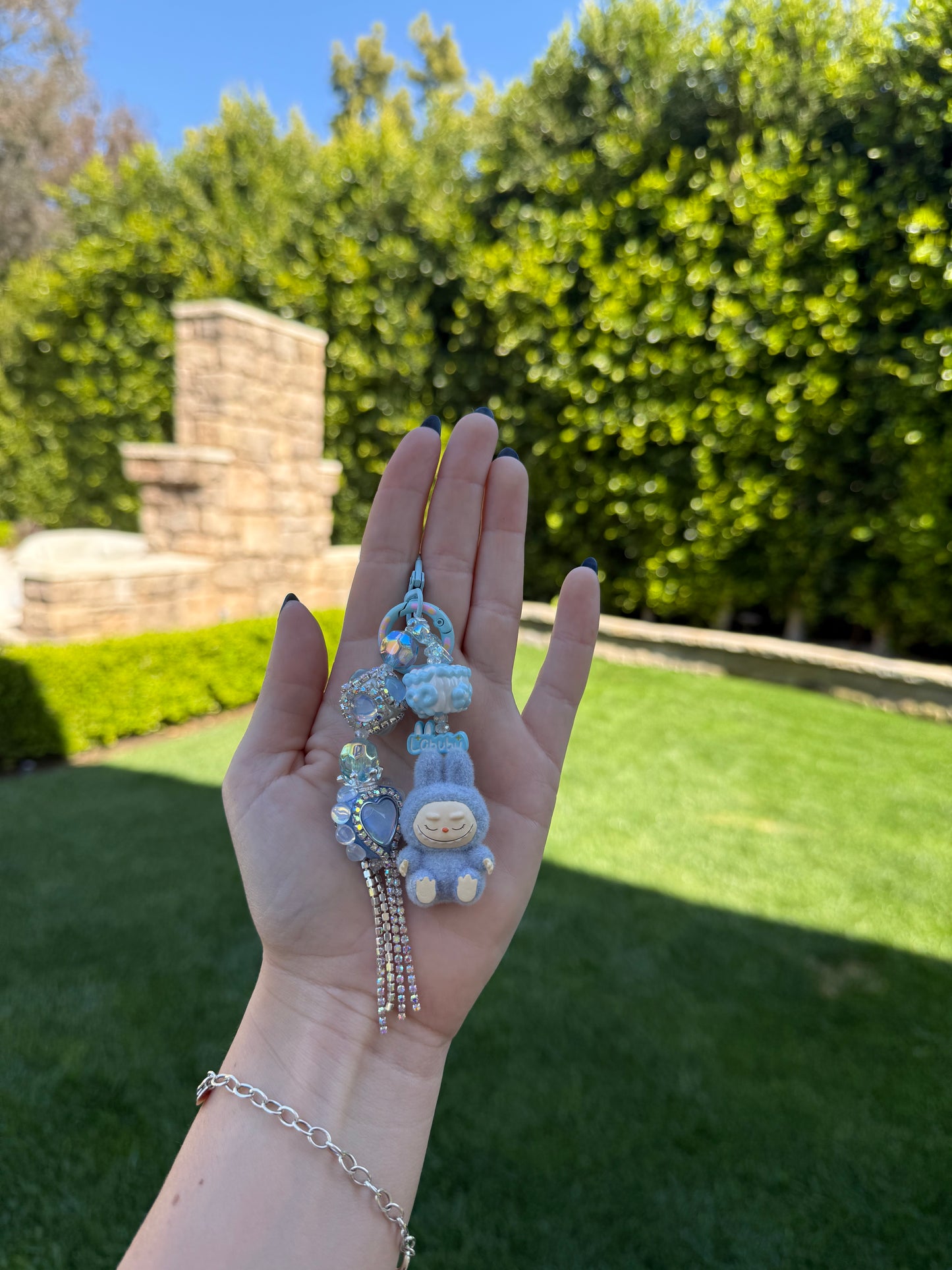 Labubu Charm Keychains