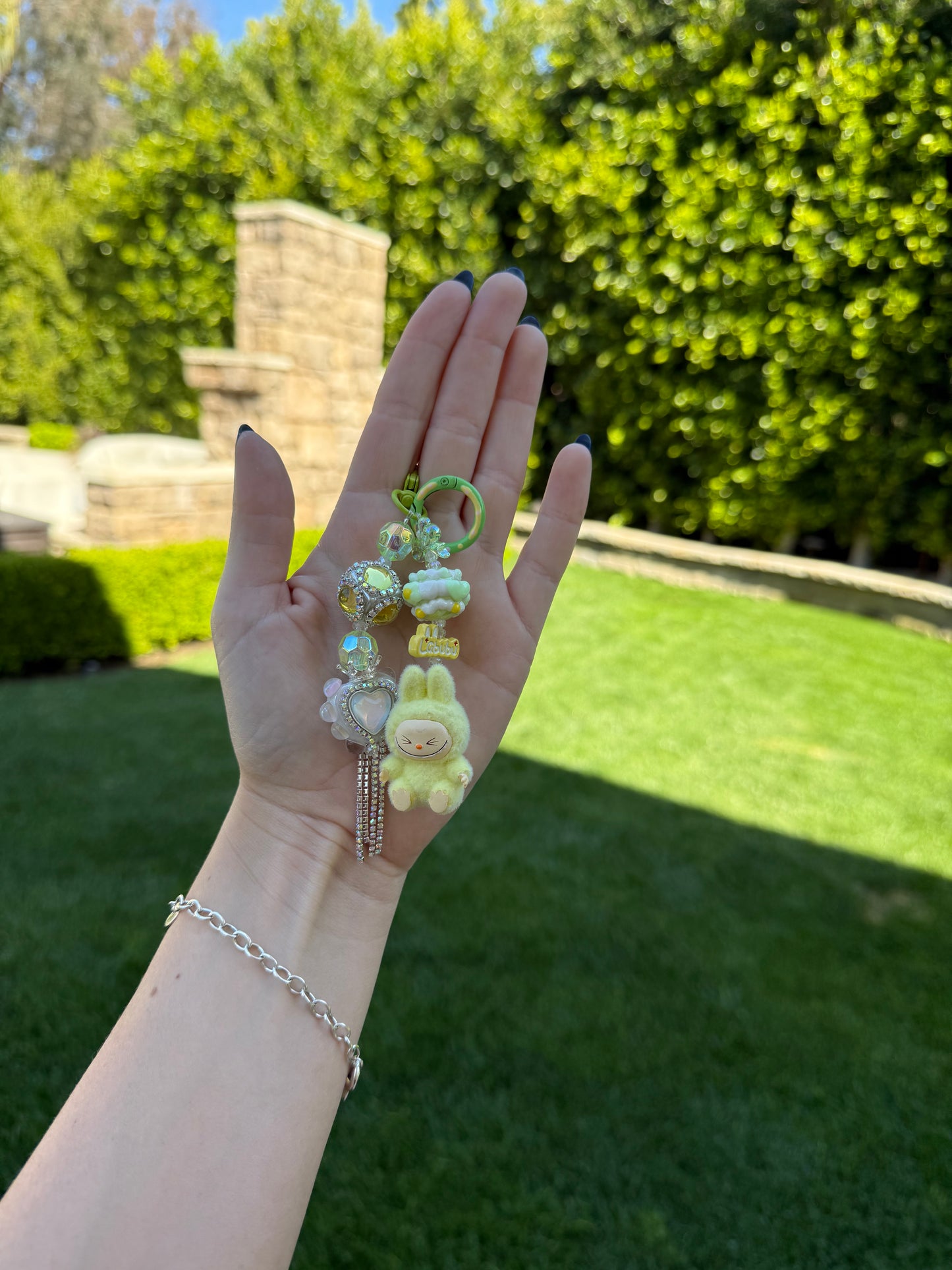 Labubu Charm Keychains