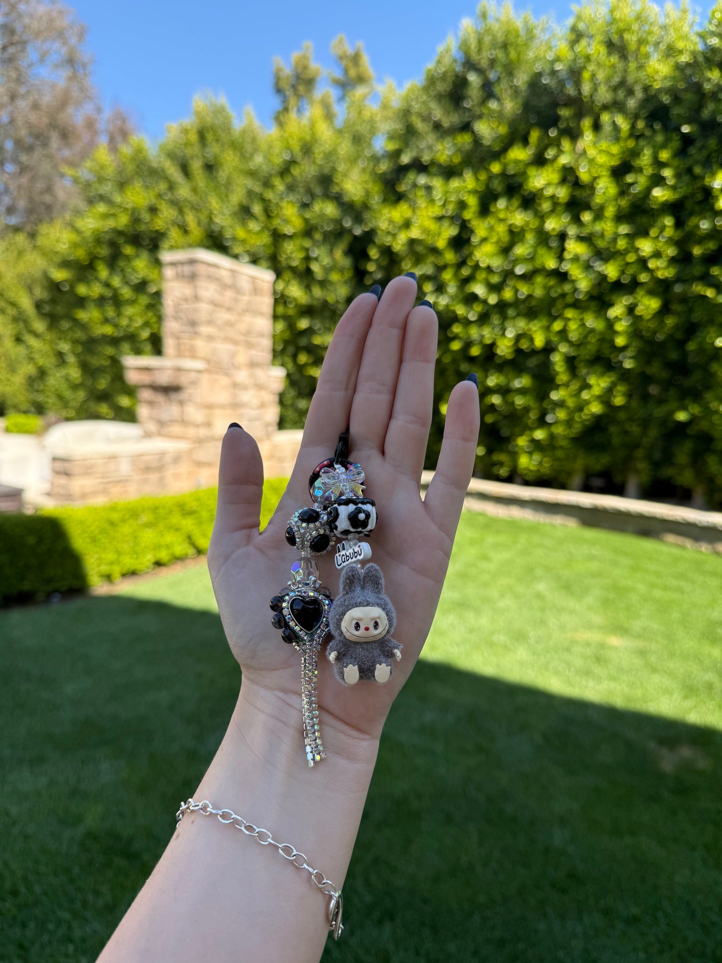 Labubu Charm Keychains